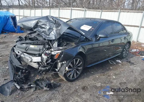 2022 Audi A4 Premium Plus 40 Tfsi Quattro S Tronic z USA, uszkodzony, nr VIN WAUBBAF49NN004087